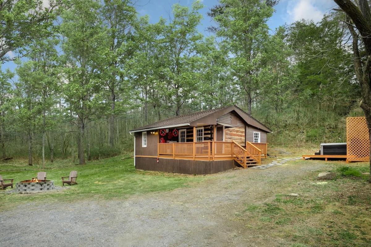 Creekside Cabin W Hot Tub, Fire Pit, Grill, Wifi! Basye Luaran gambar